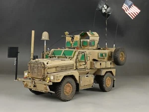 1/35 Built Modern U.S Cougar 4X4 MRAP Vehicle w/Cab Interior Details Model - Picture 1 of 24