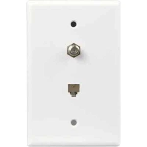 Eaton 3536-4W weiß mittelgroße Wandplatte Boxhalterung (4 Stück) - Bild 1 von 2