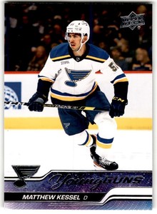 2023-24 Upper Deck Young Guns Matthew Kessel Rookie #240 St. Louis Blues