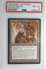Magic the Gathering MTG Antiquities Yotian Soldier PSA 8 NM-MT