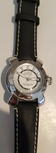 *Blitzverkauf Espadon Uhr schwarzes Lederband** - Bild 1 von 5
