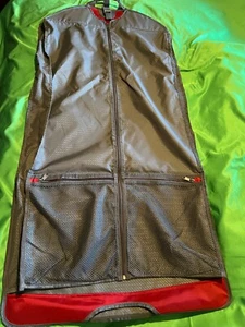 L Travel Garment Suit & Dress Storage Bag -Foldable w/ Handle & Zip Pockets - Picture 1 of 5