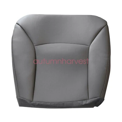 Cubierta de asiento inferior de cuero gris para camioneta Ford E150 E250 E350 2002-2008 Foto 1 de 4