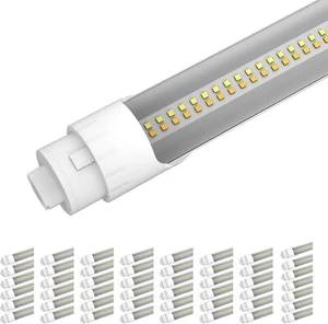 LED Tube 48W Wattage Adjustable 130lm 10V 6500K CCT Changeable Clear, R17D Base - Picture 1 of 8