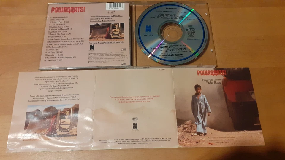 CD Philip Glass (Composer) Powaqqatsi NONSUCH 1992 - Bild 1 von 1
