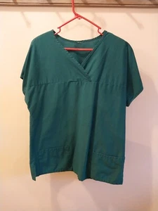 Unbranded Unisex Medical Scrub Size Medium Green - Picture 1 of 4