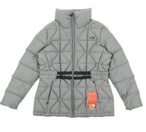 The North Face #1056 Women's Belted Mera Peak Jacket in Graphite Grey Size M - Picture 1 of 3