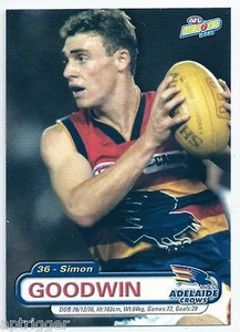 2001 Elite Sports Properties Heroes (9) Simon GOODWIN Adelaide !! - Picture 1 of 1