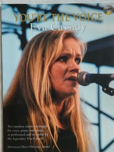 EVA CASSIDY with YOU'RE THE VOICE - PIANO, VOCAL, GUITAR - IMP - VGC - Picture 1 of 2