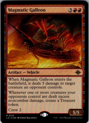 Magic | LCI | Magmatic Galleon | 157 | NM | Foil - Image 1 of 2