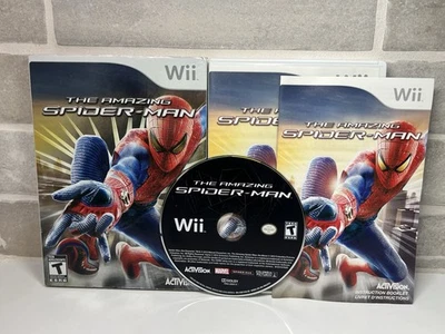 The Amazing Spider-Man - Nintendo Wii - CIB W/ Manual Slip Cover - Image 1 of 4