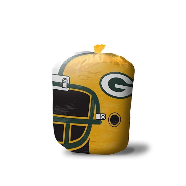 NFL Green Bay Packers Stuff-A-Helmet Césped & Leaf Bag, Grande/57 Galones Foto 1 de 1
