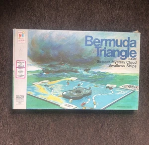Vintage 1976 BERMUDA TRIANGLE Board Game Milton Bradley - 100% Complete - Picture 1 of 9