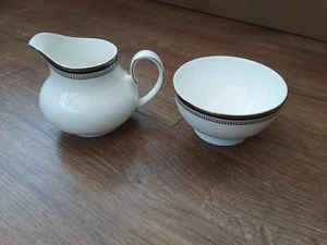 Royal Doulton Sarabande Milk Jug And Sugar Bowl - Picture 1 of 3