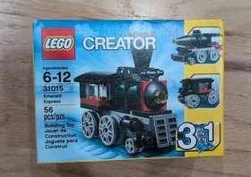 LEGO CREATOR #31015 Emerald Express 3 in 1 Holiday Train-2014 Factory Sealed New