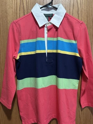 Ralph Lauren Striped Rugby Shirt Size Medium - Image 1 of 4