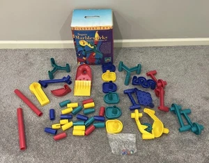 Discovery Toys Super Marbleworks Raceway Construction Set 46 Pieces Box Marbles - Picture 1 of 14