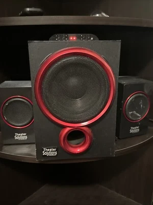 Sistema de altavoces Theater Solutions by Goldwood Bluetooth 2.1-negro (TS212) Foto 1 de 2