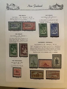 New Zealand - 1948 1949 1950 1951 1952 1953 Health etc Mint - Seven Seas Stamps - Picture 1 of 2
