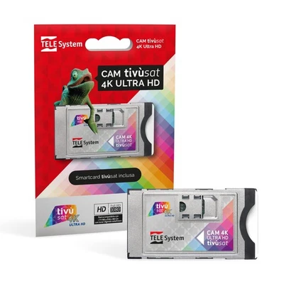 Cam Tivusat 4K Con Card NEU - Bild 1 von 4