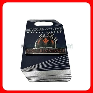 DISNEY PIN STAR WARS GALAXY'S EDGE RISE OF THE RESISTANCE LOGO: LIMITED QUANTITY - Picture 1 of 23