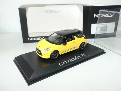 CITROEN DS3 Jaune et Noir NOREV 1:43 - Photo 1/2