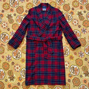 Pendleton Robe Tartan Plaid Wool Vintage Christmas Gift Mens M - Picture 1 of 14