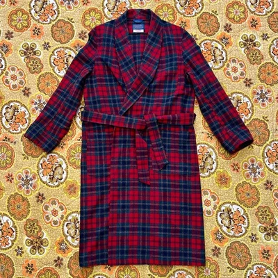 Pendleton Robe Tartan Plaid Wool Vintage Christmas Gift Mens M - Image 1 of 4