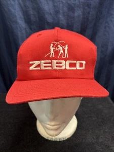 Zebco Angeln Vintage rot Snapback Angelmütze Kappe verstellbar - Bild 1 von 7