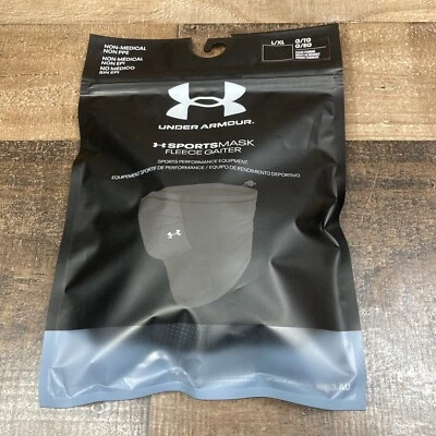 Under Armour Sportsmask Gaiter L/XL Black Iso-Chill Fleece Mask - Image 1 of 3