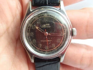 Swiss Jenco Vintage Men’s Manual Wind Watch Waterproof Shock Proof - Picture 1 of 20