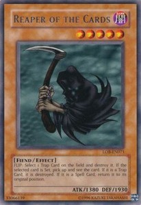 Reaper of the Cards [LOB-EN071] Rare​ Near Mint Unlimited