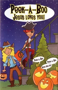 Peek-A-Boo Jesus liebt dich! Christliches Traktat. Toller Erntepartyartikel! - Bild 1 von 3