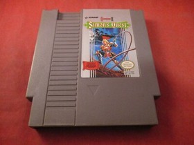 Castlevania II: Simon's Quest (Nintendo Entertainment System, 1988) game WORKS! 