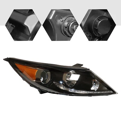 Halogen Headlight Headlamp Passenger Side For 2013 2014 2015 2016 KIA Sportage Foto 1 de 4