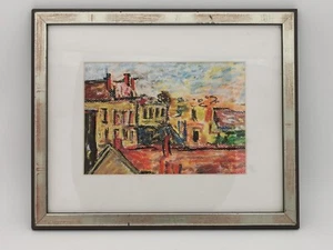 Bild in Rahmen , signiert , 33 x 27 cm - Bild 1 von 5