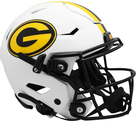 Riddell Packers LUNAR Alternate Revolution Speed Flex Authentic Football Helmet Cover