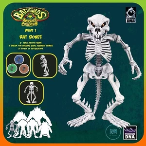 BATTLETOADS wv1 - RAT BONES - 6" inch Scale Action Figure - Premium DNA Toys - Picture 1 of 10