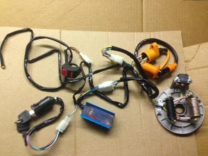 NEU KABELBAUM RACE CDI + RACE HT LEAD + SPULENSTATOR ELEKTRISCHES PITBIKE - Bild 1 von 1