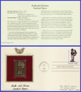 USA7 #2242 ADDR GOLDEN REPLICA FDC Nautical figure - Picture 1 of 1