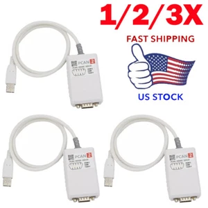 1/2/3PC PCAN USB to CAN Adapter Compatible PEAKIPEH-002022/002021 Support INCA - Picture 1 of 14