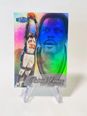PATRICK EWING 1998-99 Flair Showcase #41 POWER Row 3 SHOWDOWN Knicks - Image 1 of 2