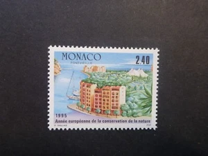 MONACO 1995 NATURE CONSERVATION YEAR MINT STAMP - Foto 1 di 1