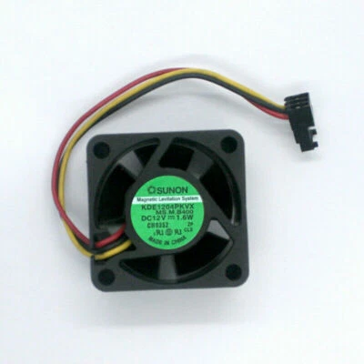 For SUNON KDE1204PKVX-A DC12V 3.8W 3Pin CPU Case Cooler Cooling Fan  40x40x20mm - Image 1 of 2
