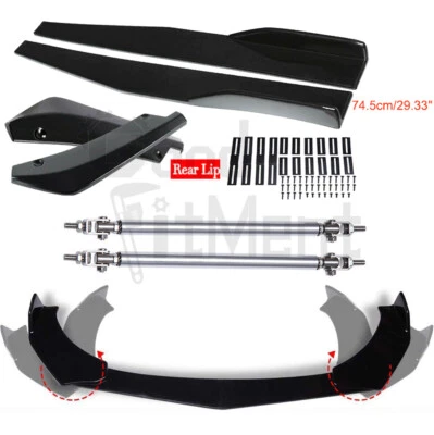 Спойлер закраина переднего заднего бампера + стойки стержни + боковые юбки для Chevrolet Camaro - Изображение 1 из 4