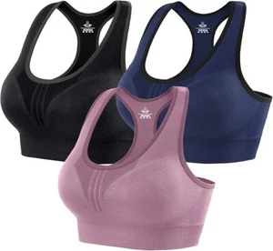 Heathyoga High Impact Sports Bras for Women Padded Sports Bras for Women Workout - Picture 1 of 1