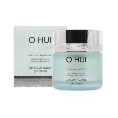 O hui Miracle Aqua Gel Crema 50 ml Hidratante Intensivo Amigable con la Piel O HUI Foto 1 de 3