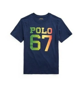 Ralph Lauren Classic Fit T-Shirt Men's SZ 2XL-Tall Polo 67 Graphic  Blue - Picture 1 of 2