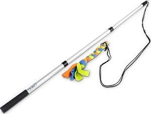 Flirt Pole for Dogs with Safe and Strong Non-Bungee Cord - Durable 18.5" - 45" - Picture 1 of 12