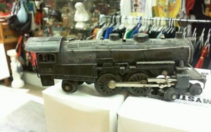 vintage 1950s AMERICAN FLYER 565 STEAM LOCOMOTIVE TRAIN ENGINE USA Die Cast AsIs - Picture 1 of 13